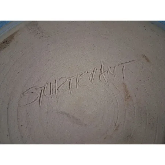 Sturtevant Pottery Plate With "Marriages Are Made In Heaven" Quote - Picture 3 of 4